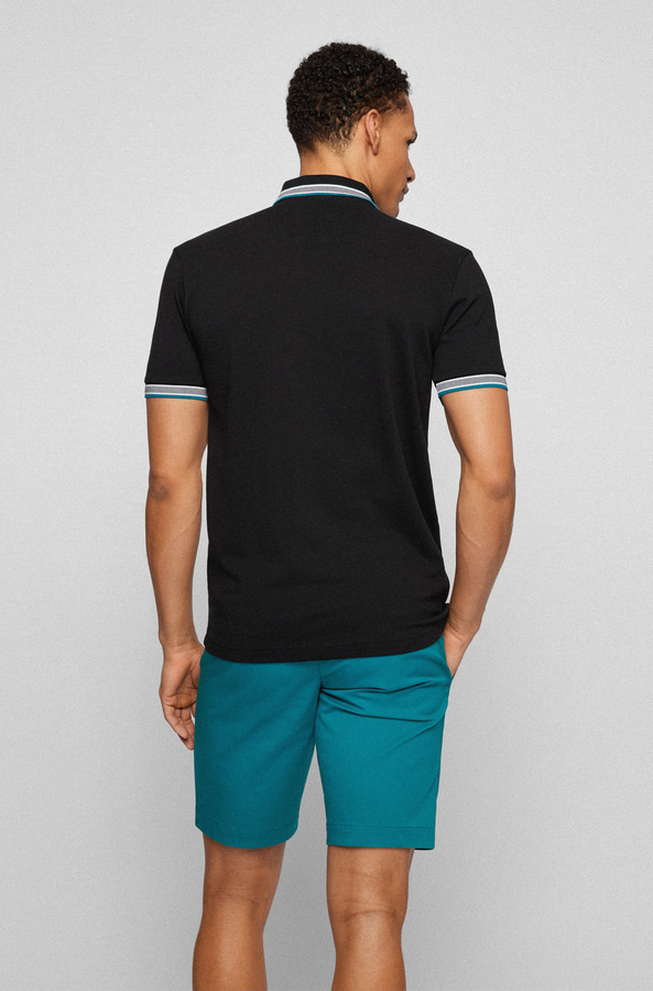 ΜΠΛΟΥΖΑ POLO BOSS - 002 ΜΑΥΡΟ